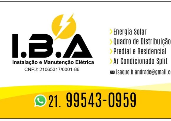 Eletricista em Maricá - I B A Instalação e Manutenção Elétrica